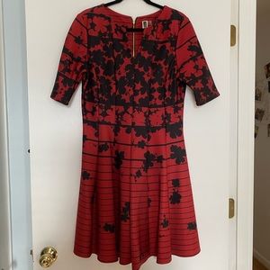 Beautiful Julian Taylor Fit and Flare Nice Dress